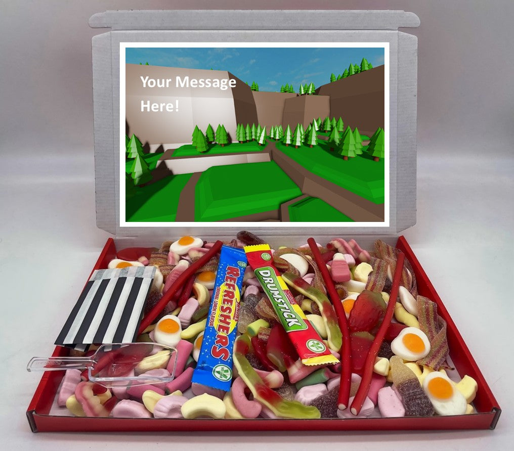 Roblox Chocolate & Sweet Gift Box – Personalised Gift