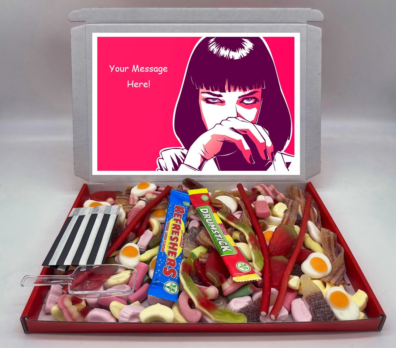 Pulp Fiction Chocolate & Sweet Gift Box – Personalised Gift