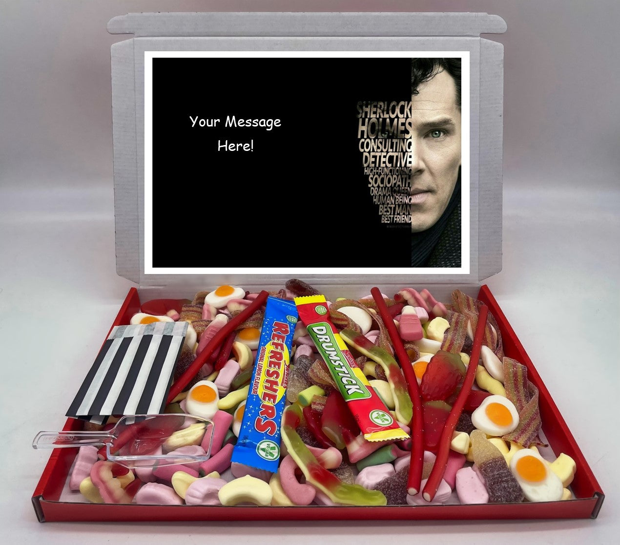 Sherlock Chocolate & Sweet Gift Box – Personalised Gift