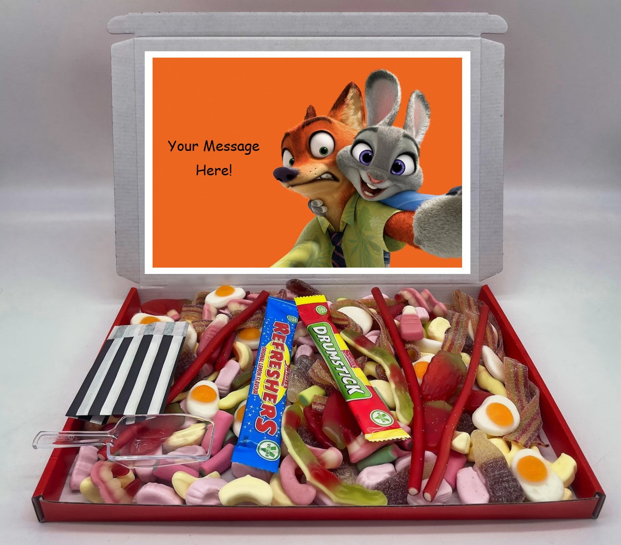 Zootopia Chocolate & Sweet Gift Box – Personalised Gift