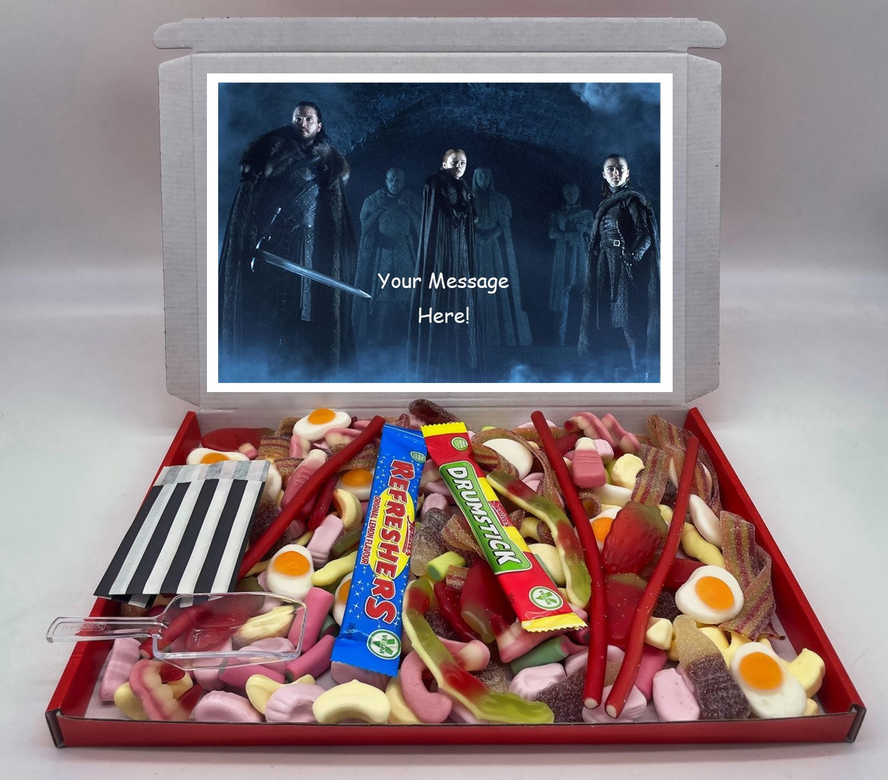 Game of Thrones Chocolate & Sweet Gift Box – Personalised Gift