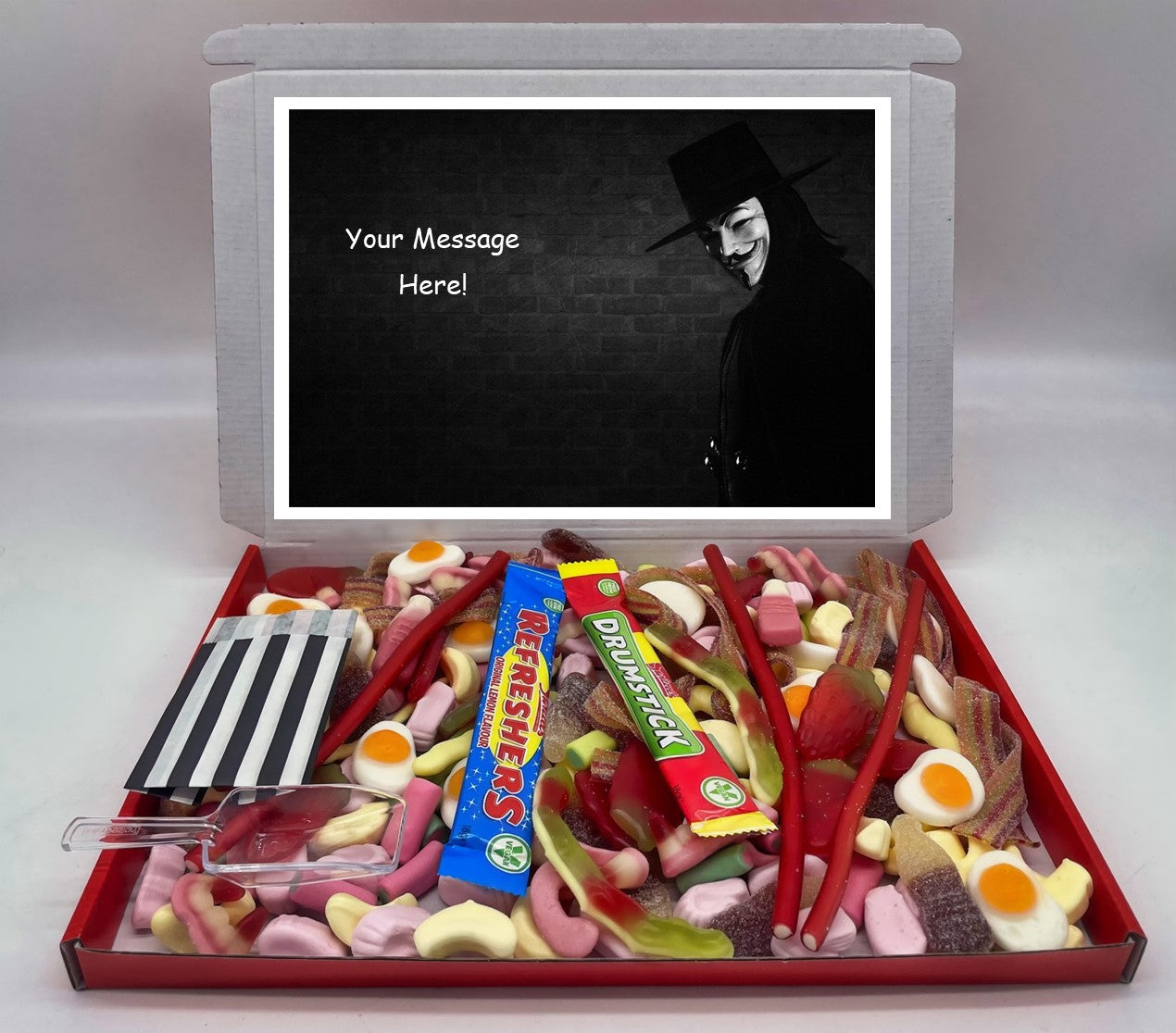 V for Vendetta Chocolate & Sweet Gift Box – Personalised Gift