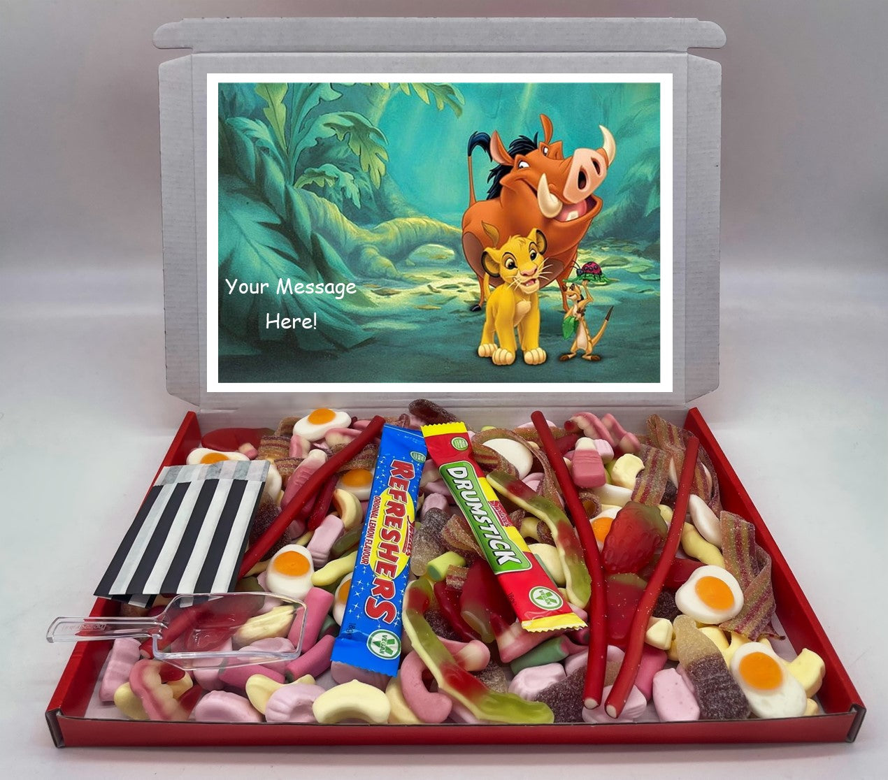 The Lion King Chocolate & Sweet Gift Box – Personalised Gift