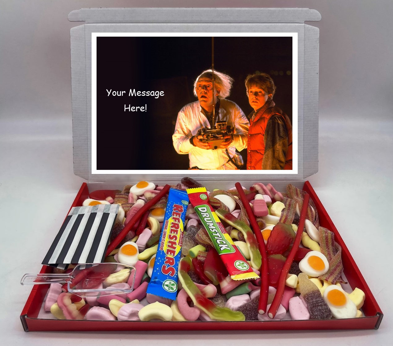 Back to the Future Chocolate & Sweet Gift Box – Personalised Gift