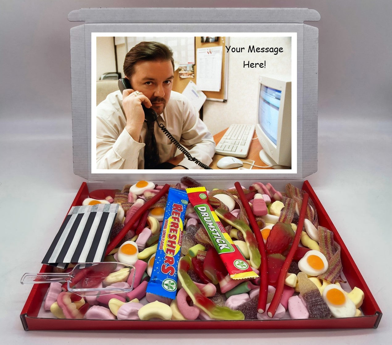 The Office Chocolate & Sweet Gift Box – Personalised Gift