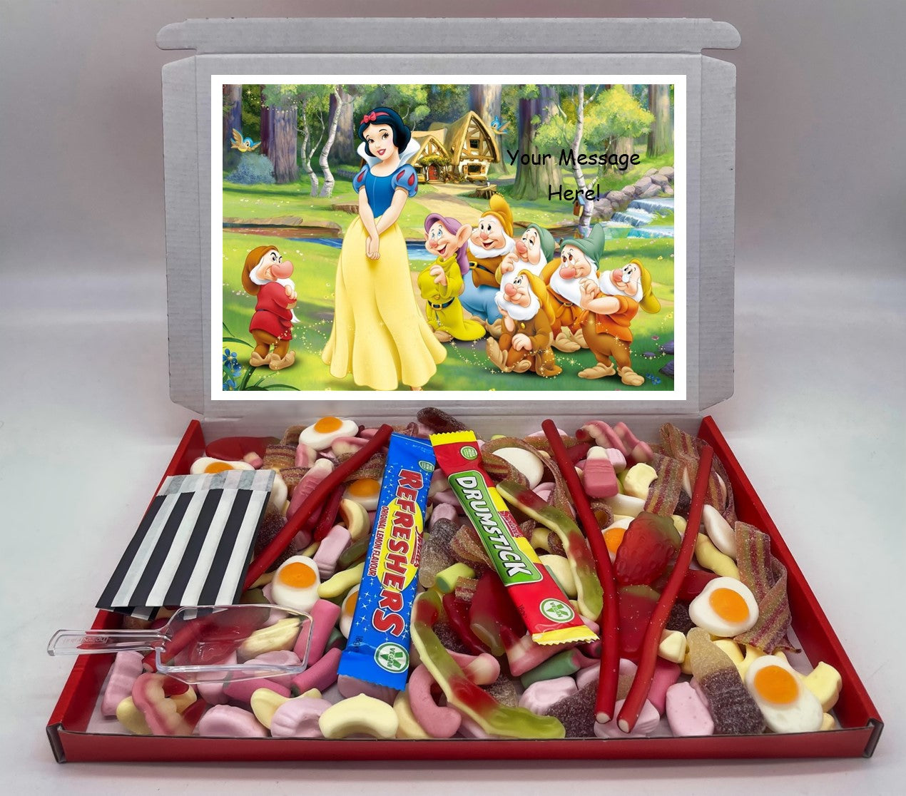 Snow White Chocolate & Sweet Gift Box – Personalised Gift