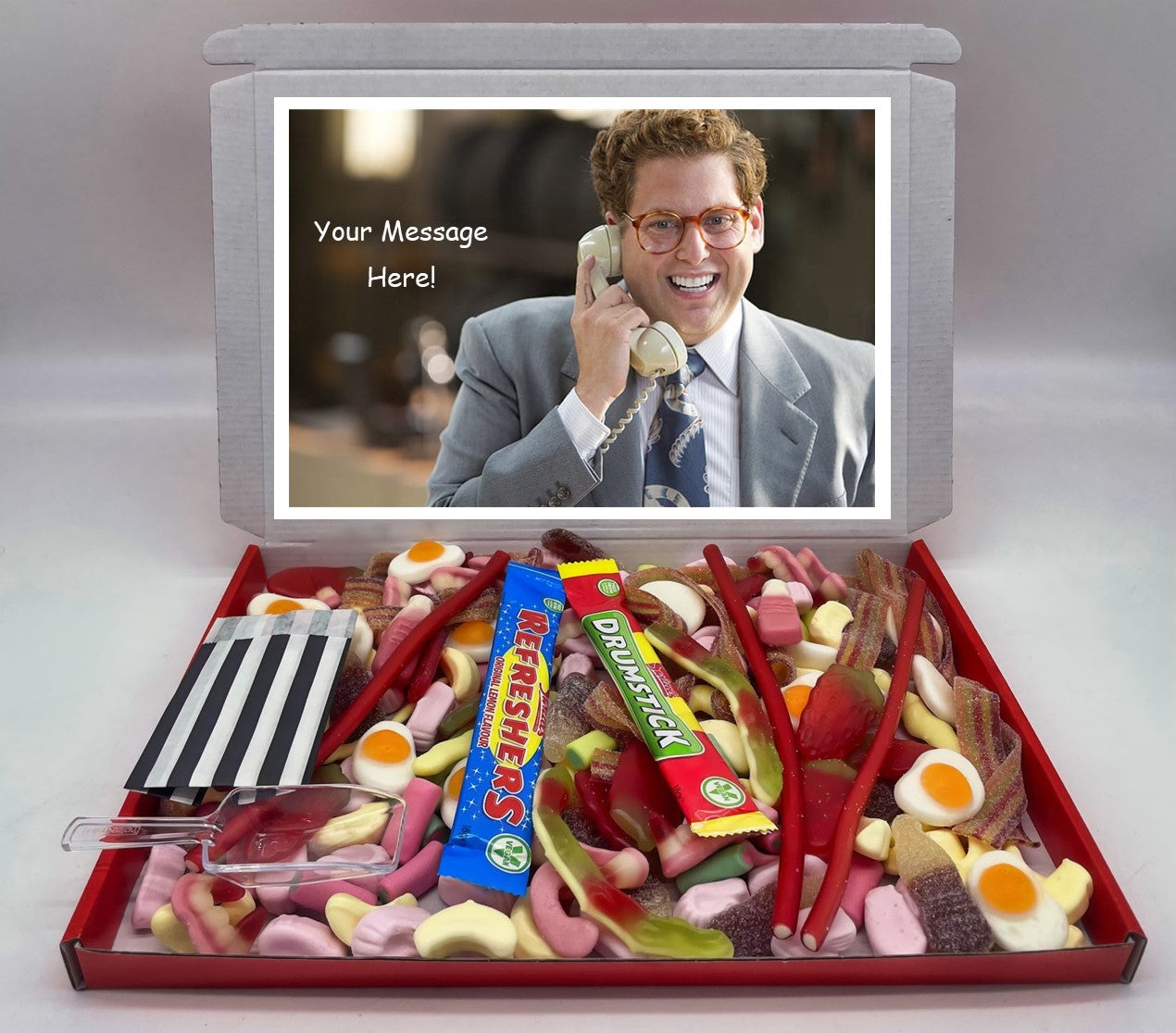 The Wolf of Wall Street Chocolate & Sweet Gift Box – Personalised Gift