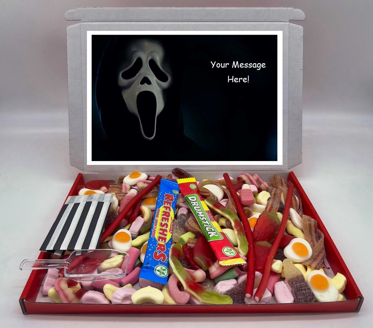 Scream Chocolate & Sweet Gift Box – Personalised Gift