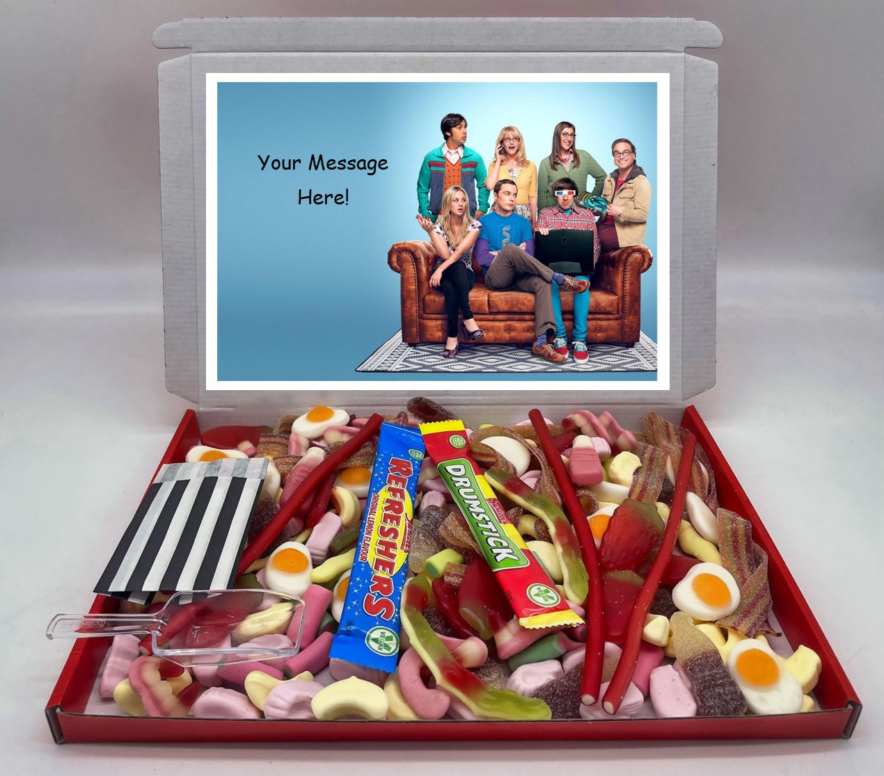 The Big Bang Theory Chocolate & Sweet Gift Box – Personalised Gift