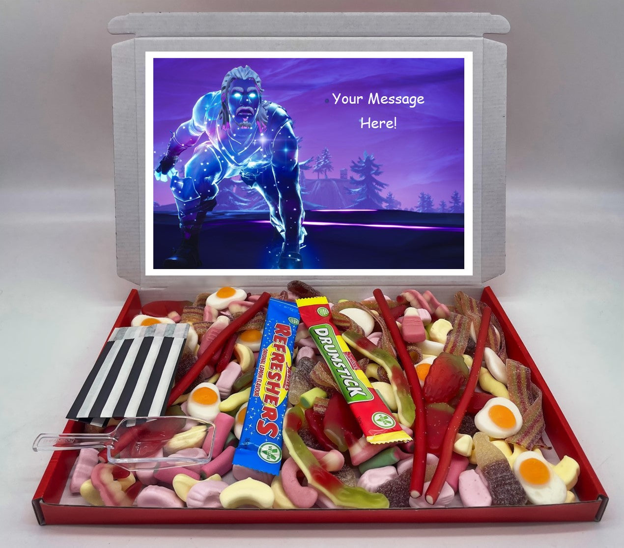 Fortnite Chocolate & Sweet Gift Box – Personalised Gift