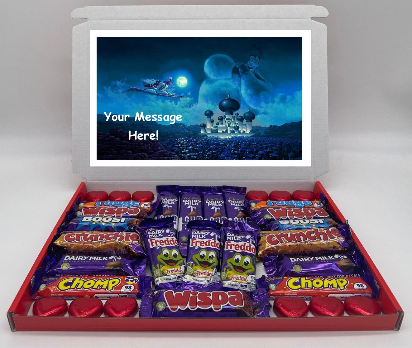 Aladdin Chocolate & Sweet Gift Box – Personalised Gift