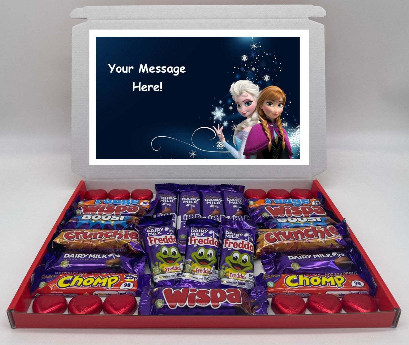 Frozen Chocolate & Sweet Gift Box – Personalised Gift