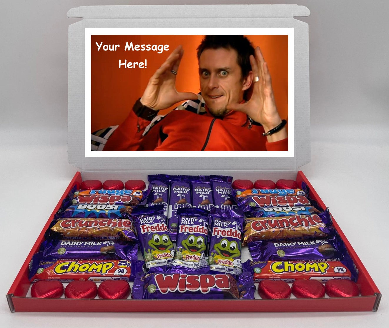 Peep Show Chocolate & Sweet Gift Box – Personalised Gift