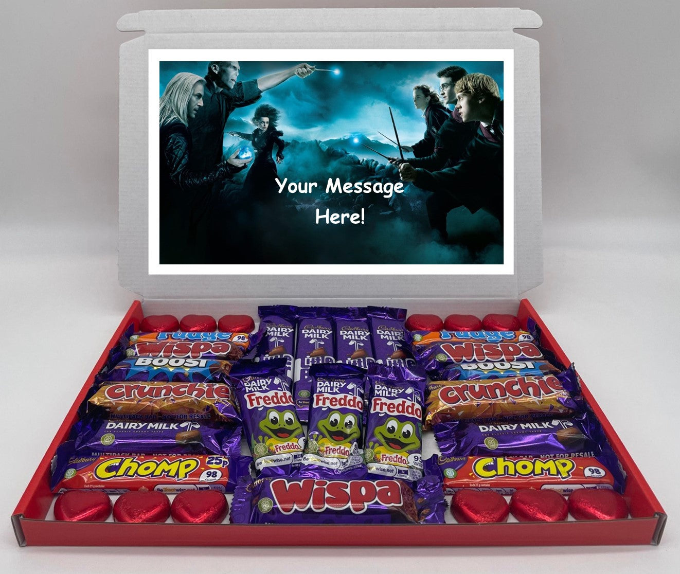 Harry Potter Chocolate & Sweet Gift Box – Personalised Gift