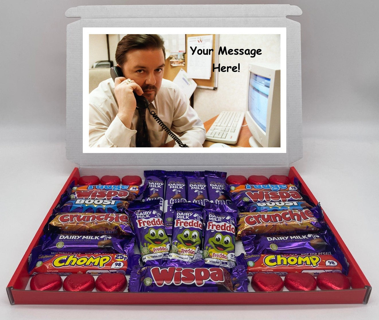 The Office Chocolate & Sweet Gift Box – Personalised Gift