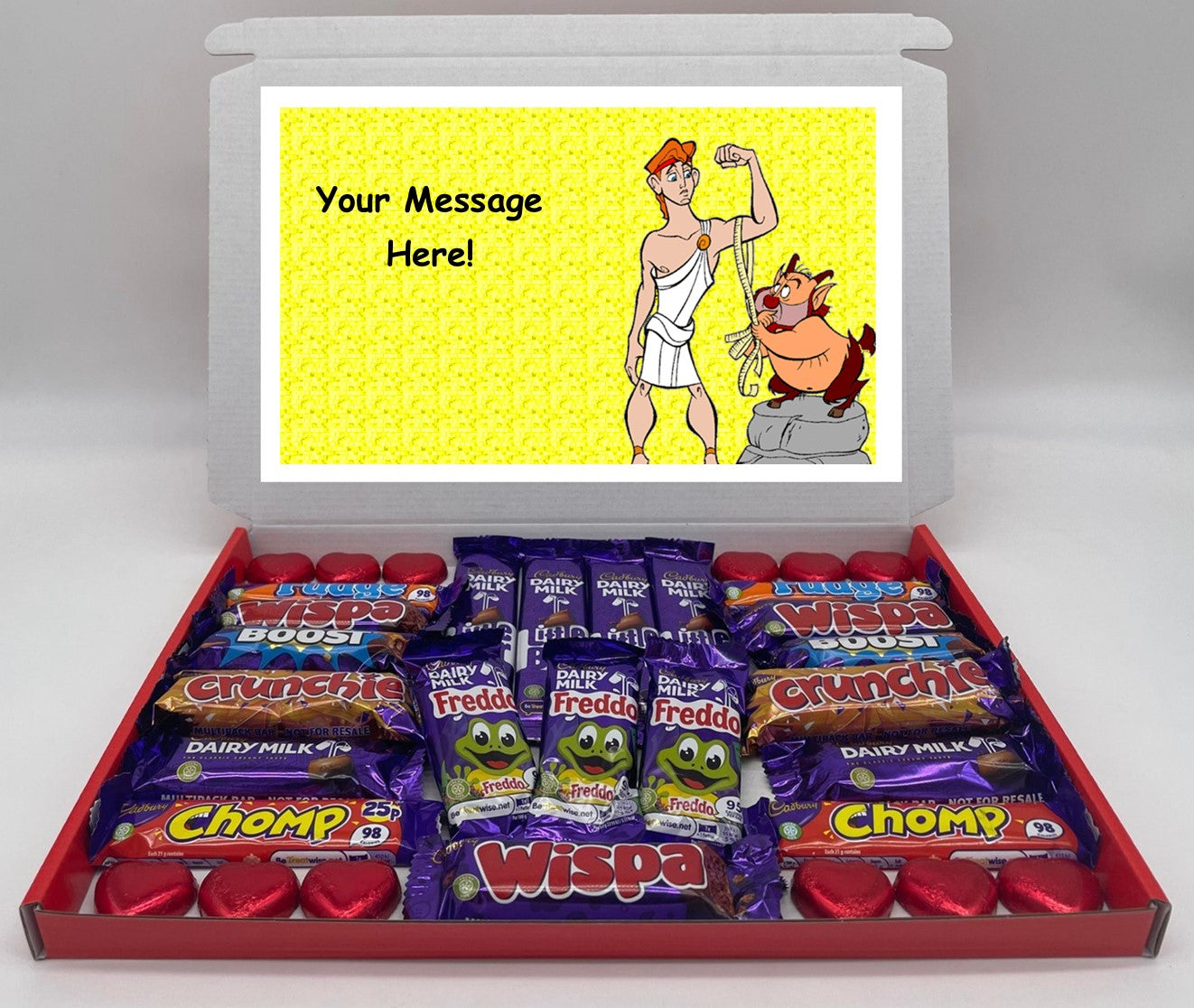 Hercules Chocolate & Sweet Gift Box – Personalised Gift