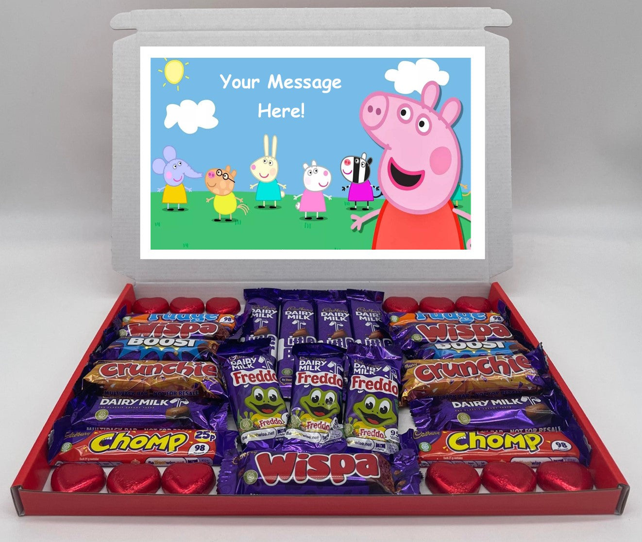 Peppa Pig Chocolate & Sweet Gift Box – Personalised Gift