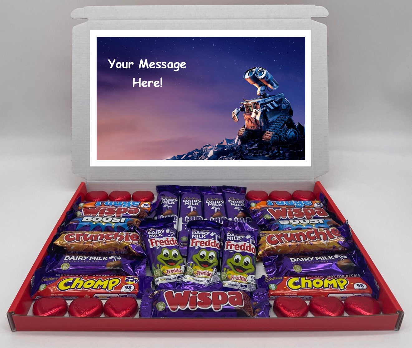 Wall-E Chocolate & Sweet Gift Box – Personalised Gift