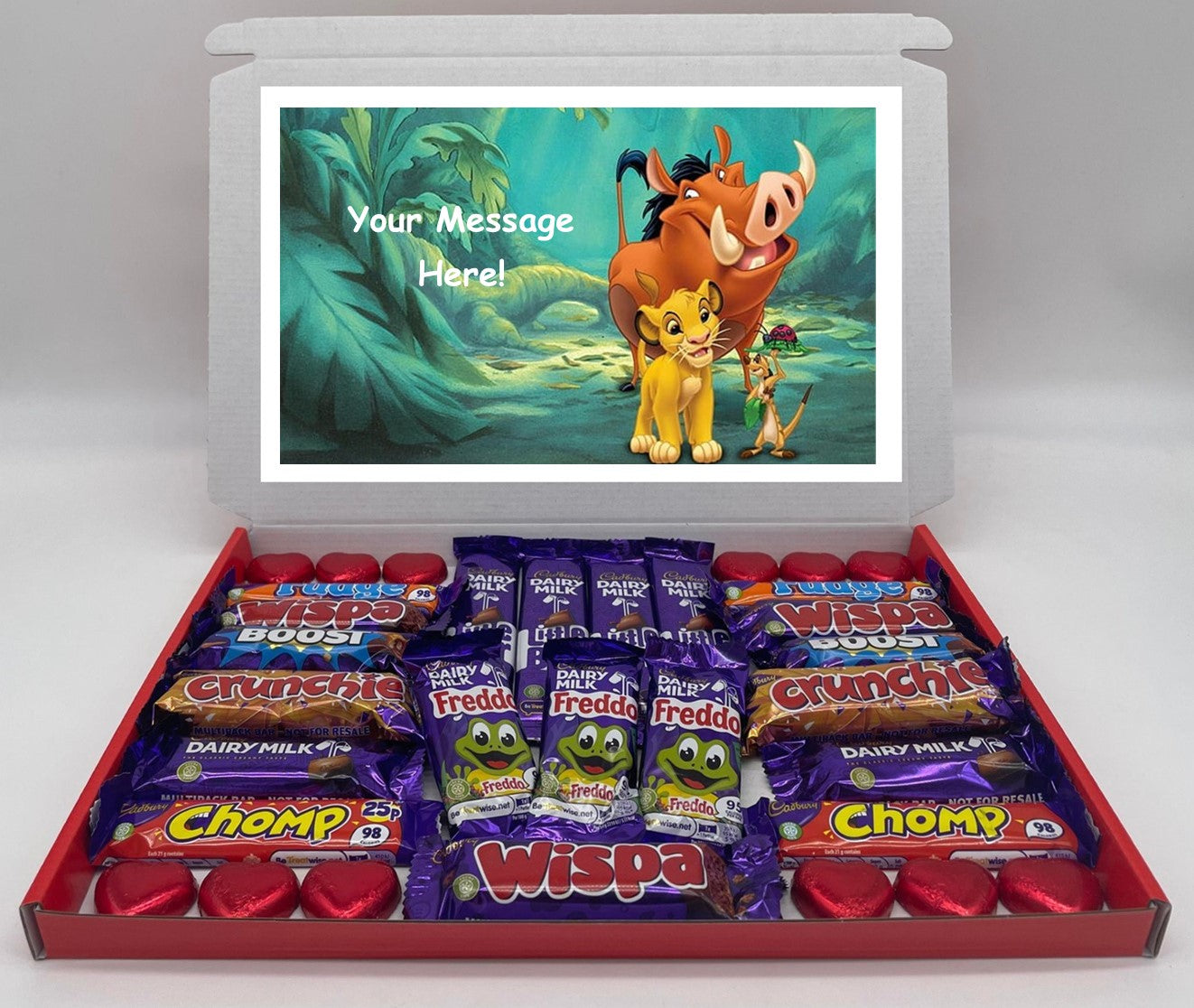 The Lion King Chocolate & Sweet Gift Box – Personalised Gift