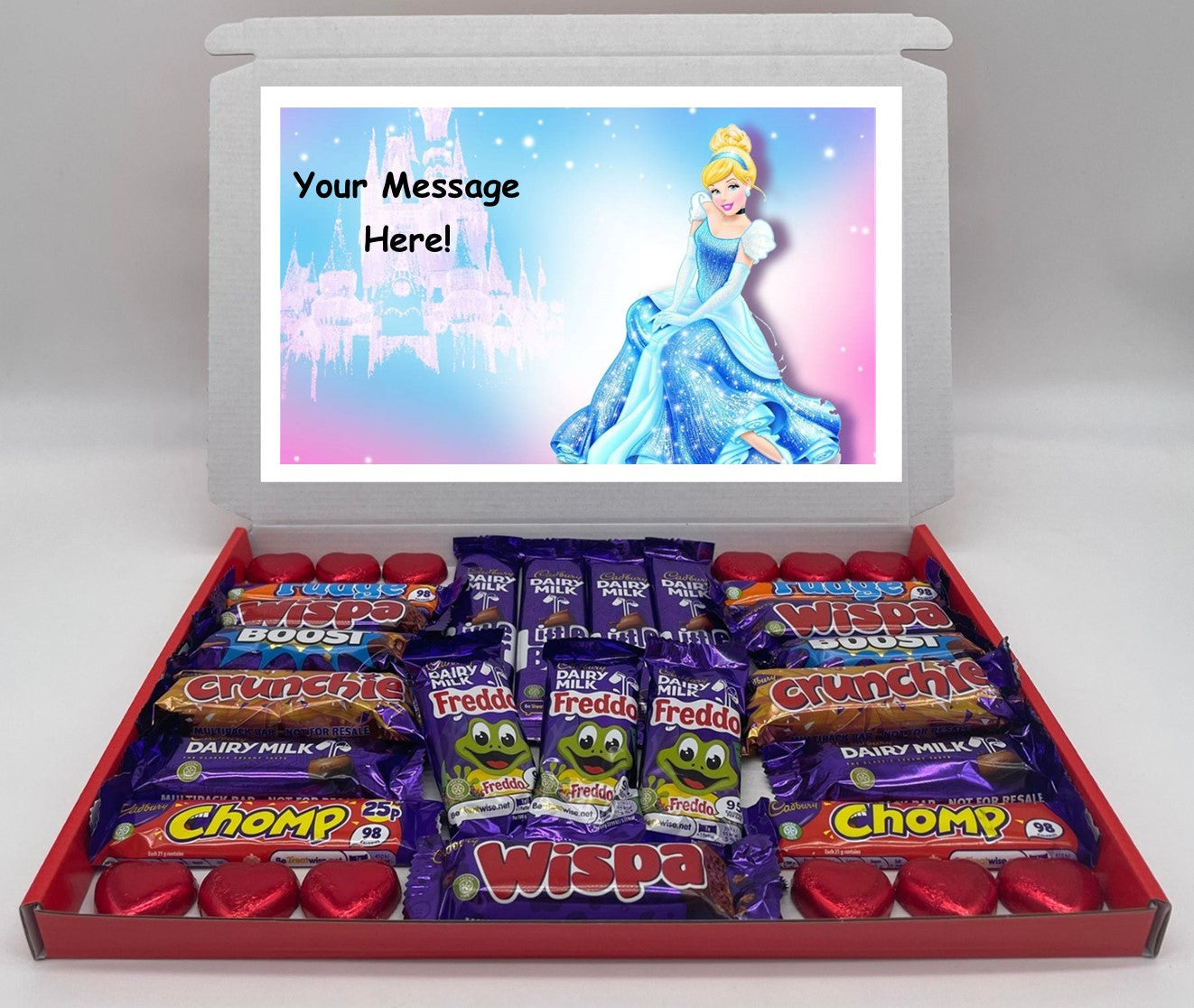 Cinderella Chocolate & Sweet Gift Box – Personalised Gift