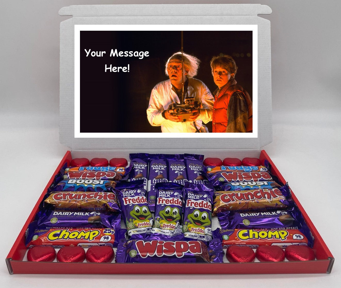 Back to the Future Chocolate & Sweet Gift Box – Personalised Gift