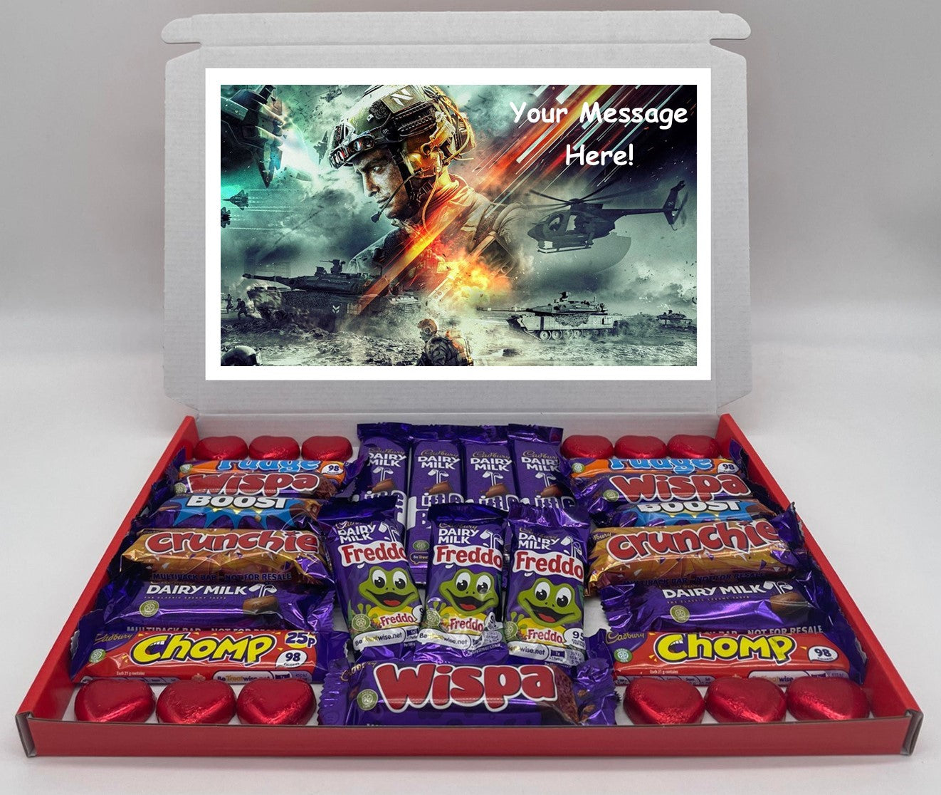 Battlefield Chocolate & Sweet Gift Box – Personalised Gift