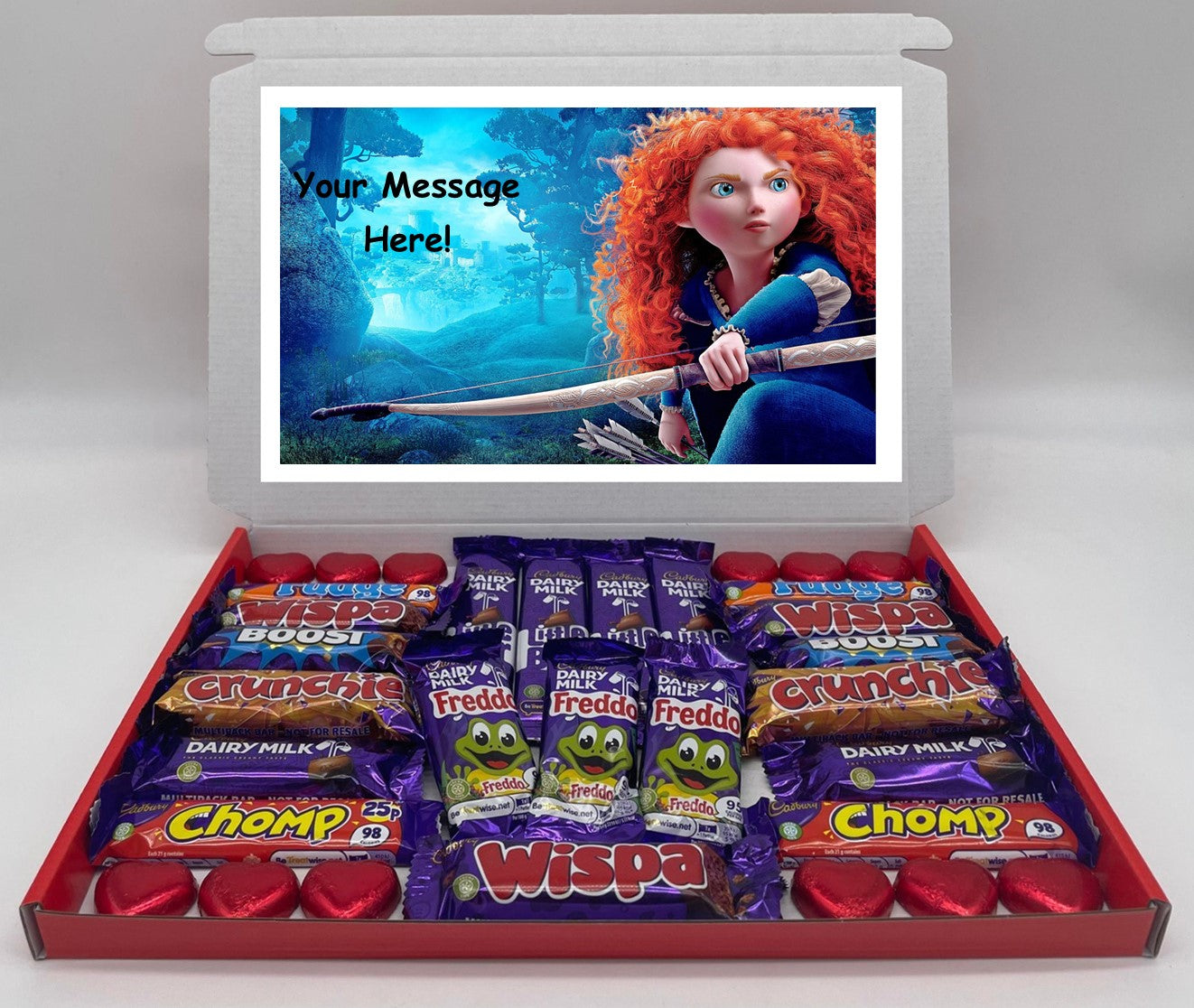 Brave Chocolate & Sweet Gift Box – Personalised Gift