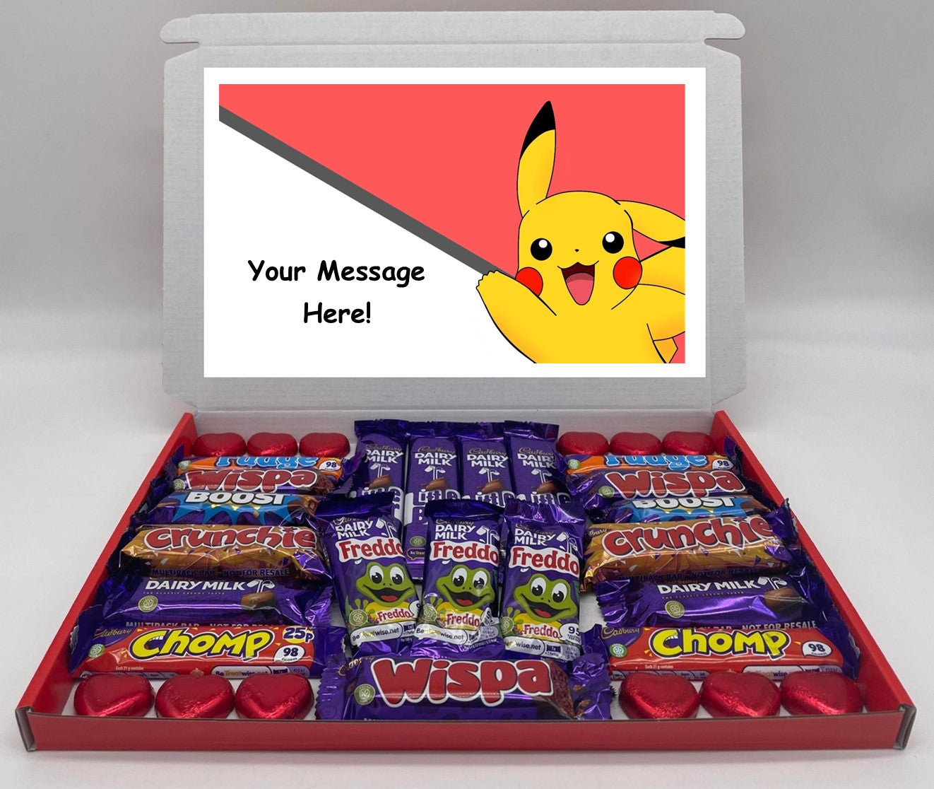 Pokemon Chocolate & Sweet Gift Box – Personalised Gift