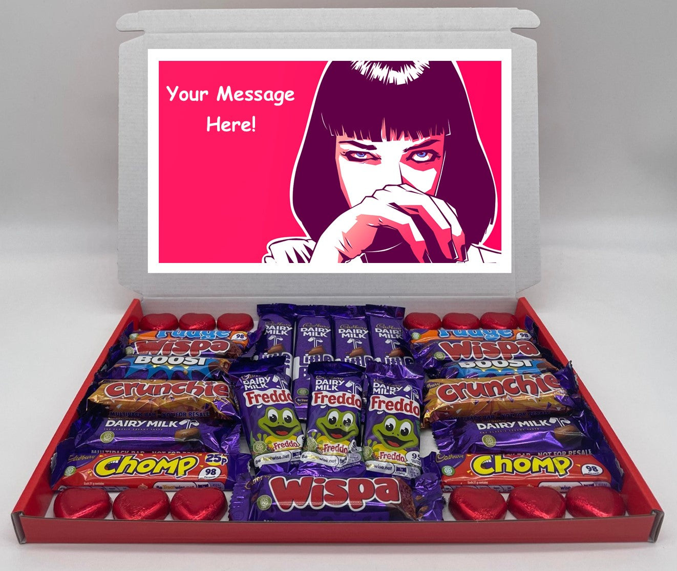 Pulp Fiction Chocolate & Sweet Gift Box – Personalised Gift