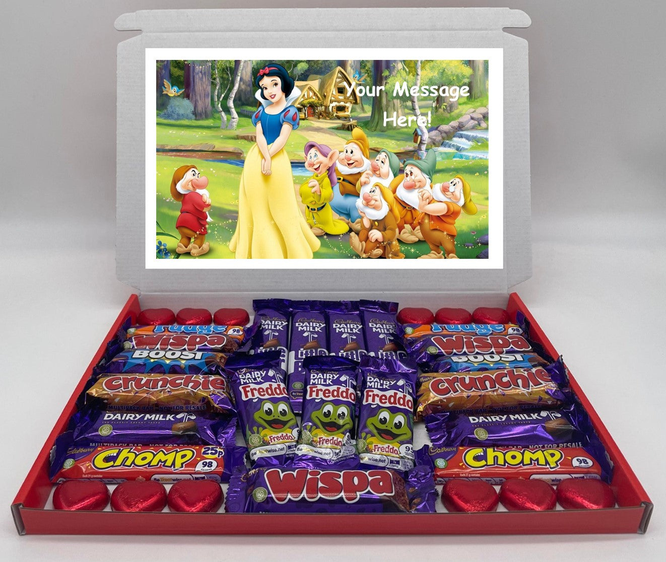 Snow White Chocolate & Sweet Gift Box – Personalised Gift