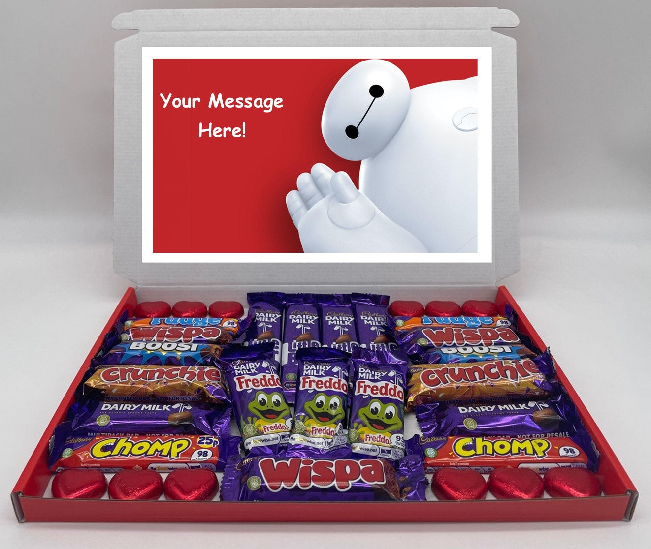 Big Hero 6 Chocolate & Sweet Gift Box – Personalised Gift