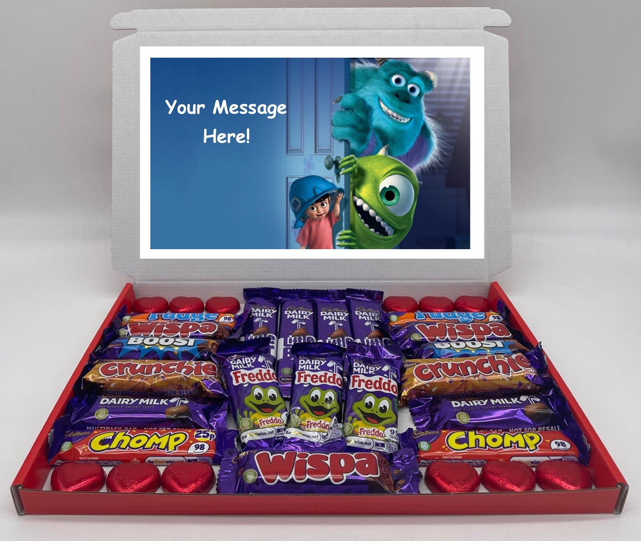 Monsters Inc Chocolate & Sweet Gift Box – Personalised Gift