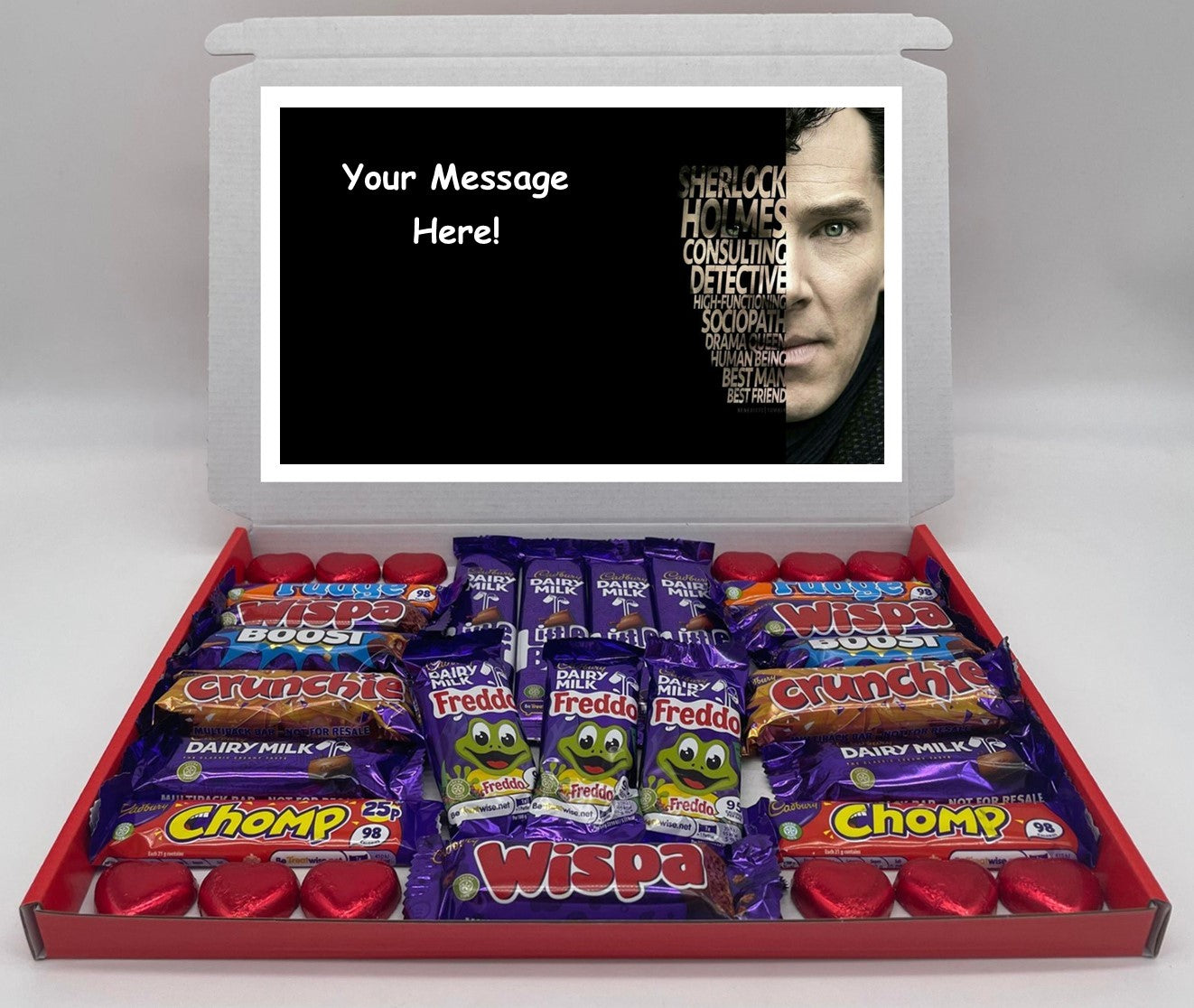 Sherlock Chocolate & Sweet Gift Box – Personalised Gift