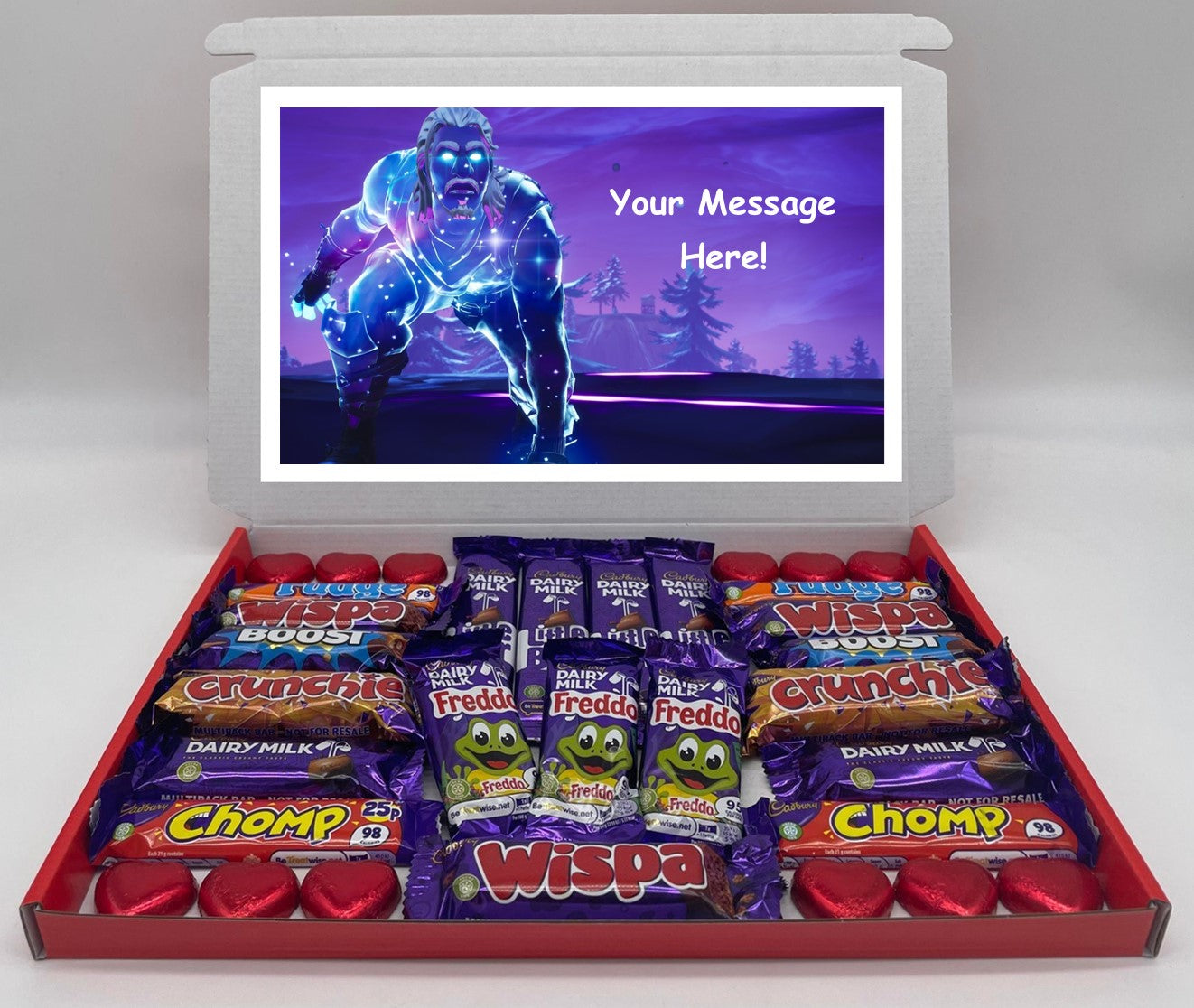 Fortnite Chocolate & Sweet Gift Box – Personalised Gift