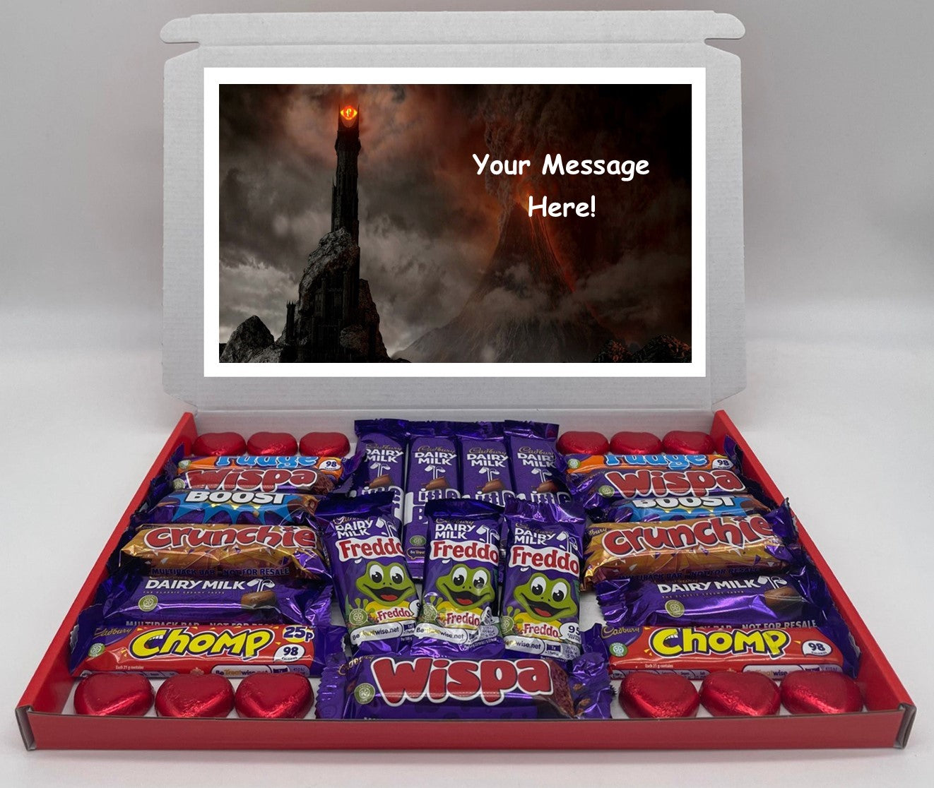 Lord of the Rings Chocolate & Sweet Gift Box – Personalised Gift