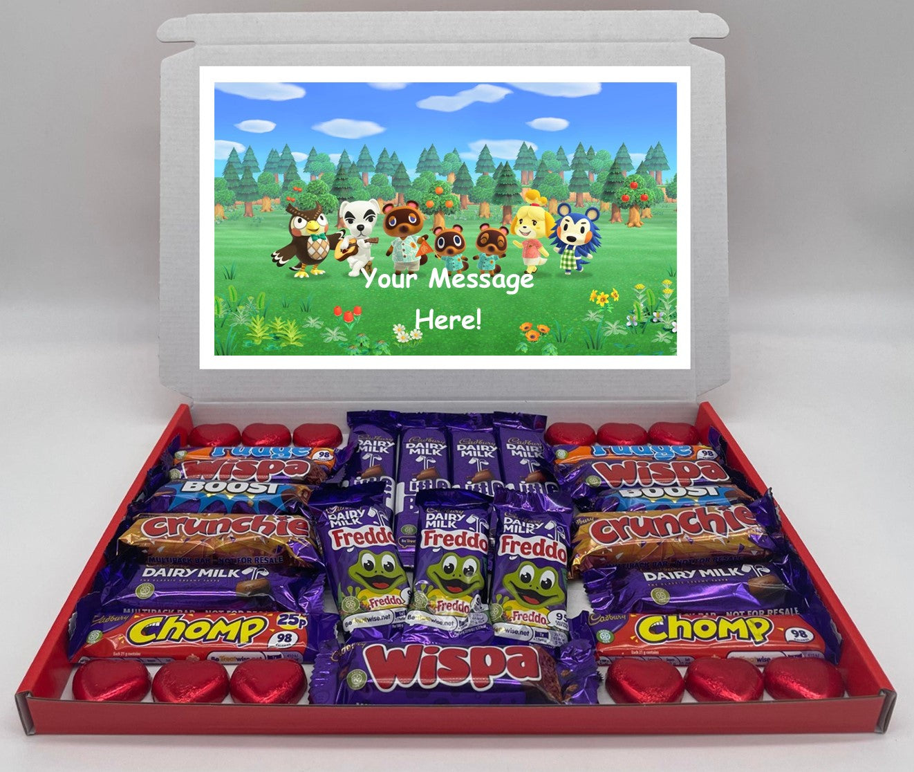 Animal Crossing Chocolate & Sweet Gift Box – Personalised Gift