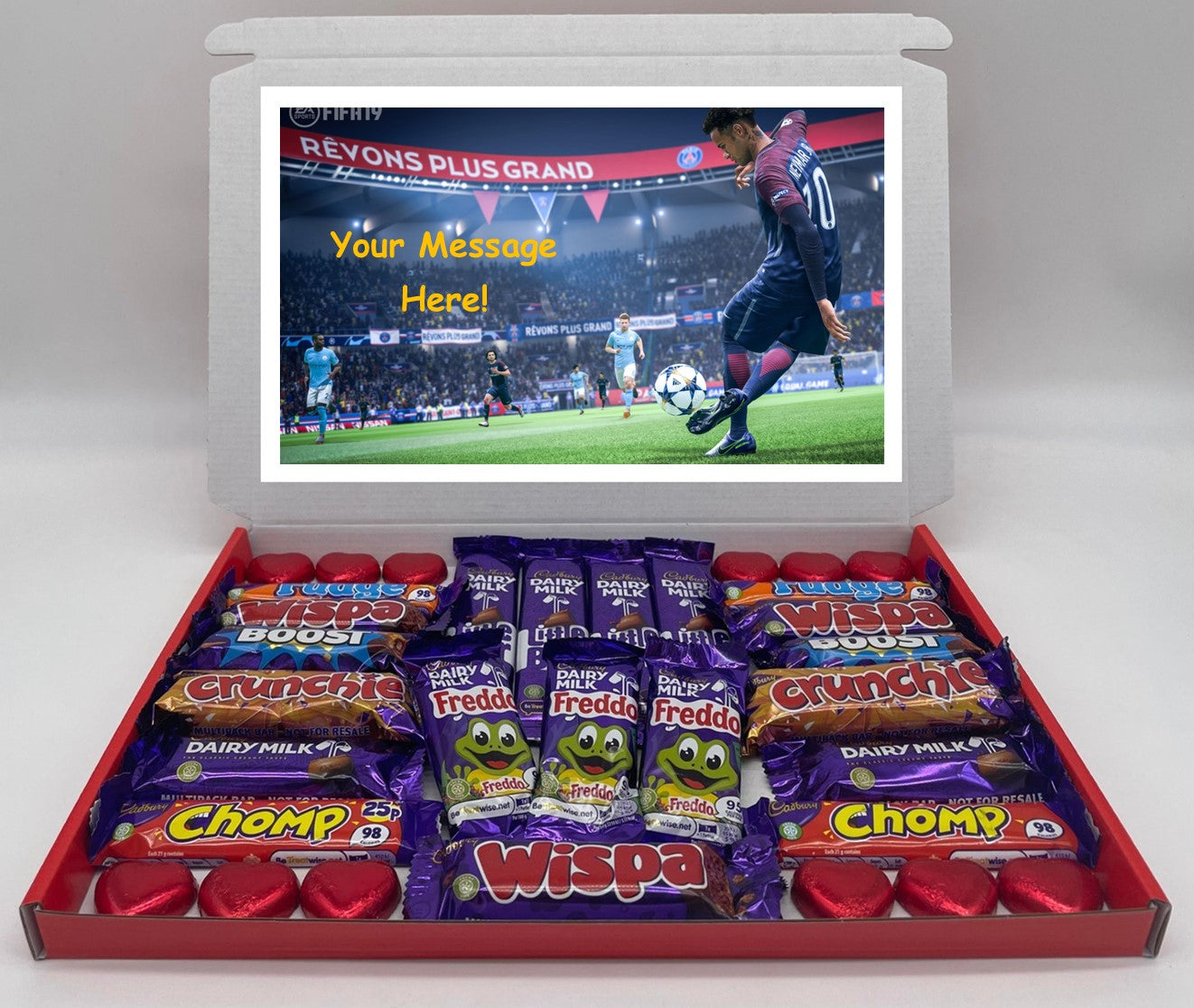Fifa Chocolate & Sweet Gift Box – Personalised Gift