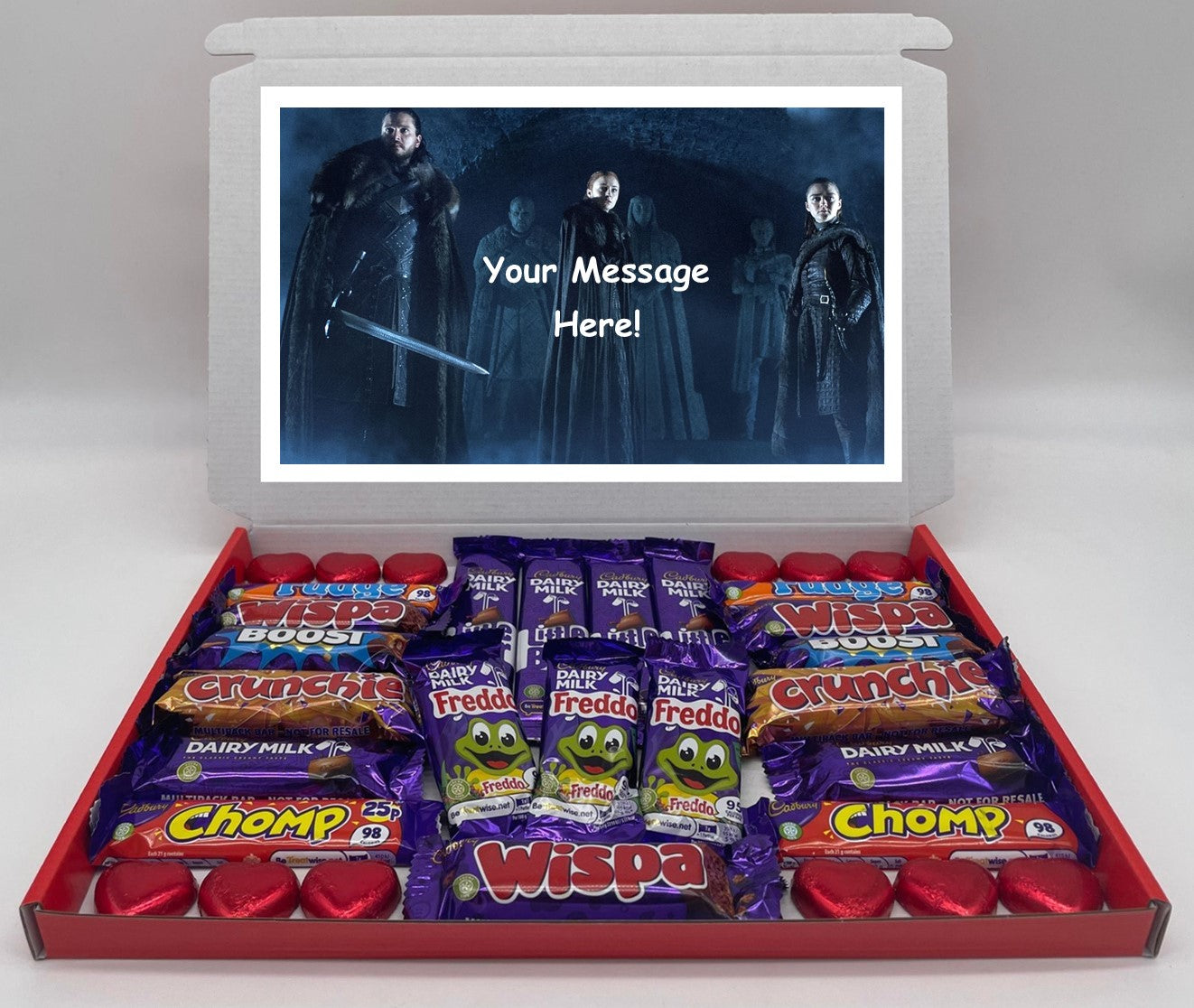 Game of Thrones Chocolate & Sweet Gift Box – Personalised Gift