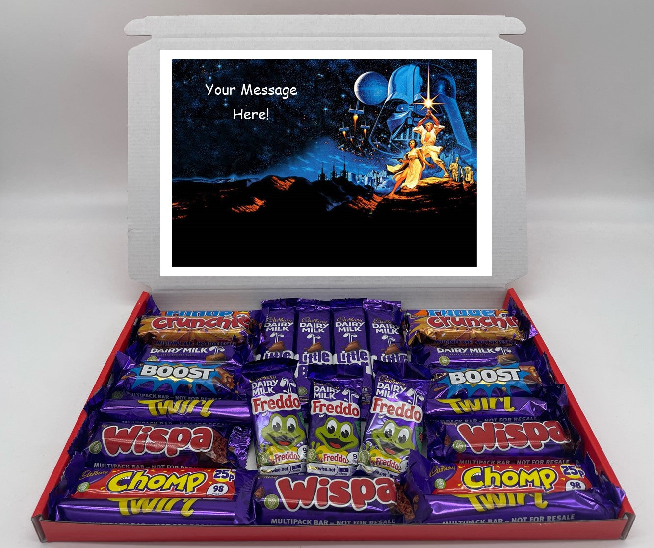 Star Wars Chocolate & Sweet Gift Box – Personalised Gift