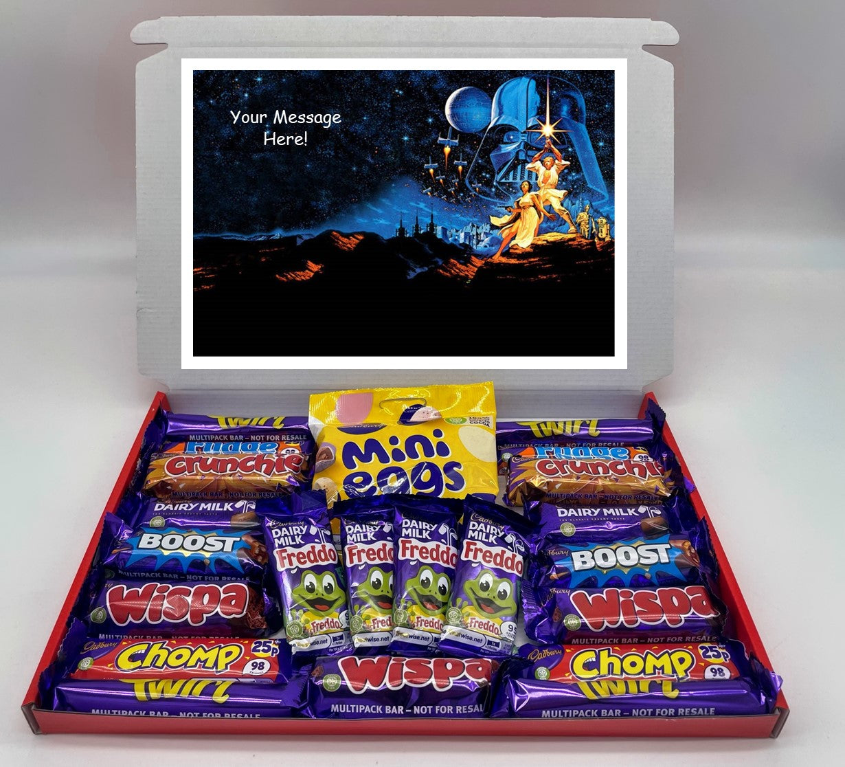 Star Wars Chocolate & Sweet Gift Box – Personalised Gift